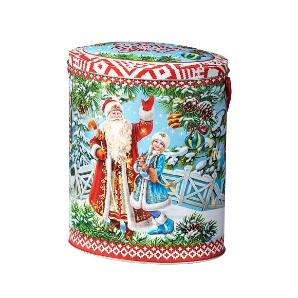 Сладкий новогодний подарок Зимние узоры