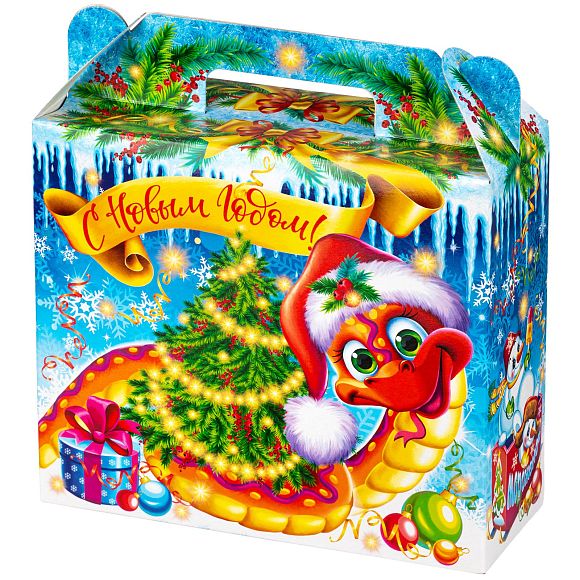 Сладкий новогодний подарок Змейка-Чародейка